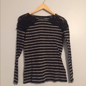 GAP Long sleeved striped shirt